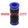 Фитинг пластиковый прямой D=8мм  8521208SX (PUC8/ PUC08/ 985808)