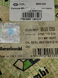 Euroricambi 95531253 Сальник 85x105x12/10 коленвала задний, КПП задний