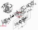 MERCEDES 0149974847 Кольцо уплотнительное (сальник)